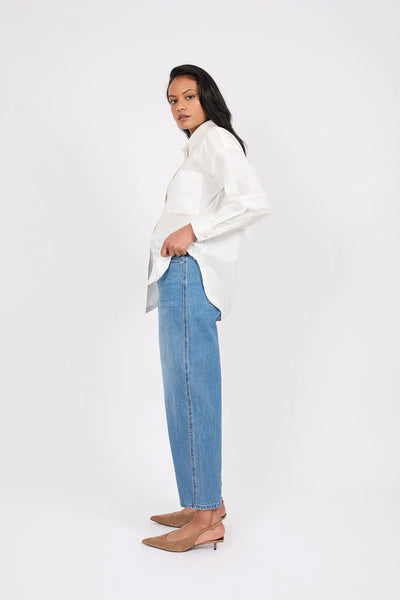 MARLOW - Organic cotton barrel leg jean! 12