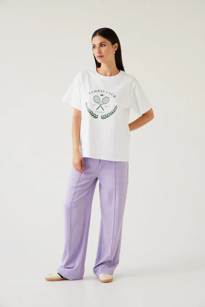 TUESDAY (LN) "Tennis club" band tee! 10-12