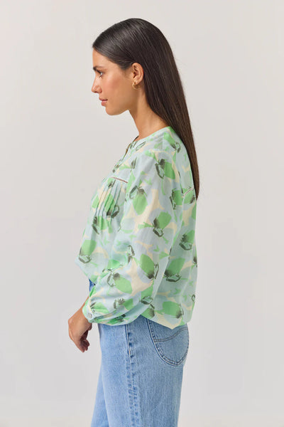 TUESDAY (LN) Saint top linen blend - Ocean Emerald! 14