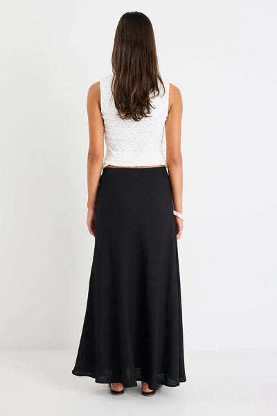 RE:UNION "Lagos" Linen blend maxi skirt! 12