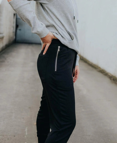 MOKÉ (LN) Violet soft modal jogger pant - Dark green! 8