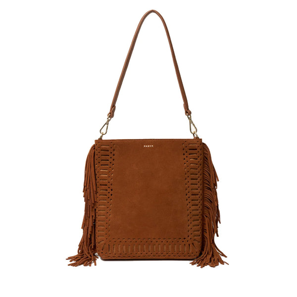 SABEN (LN) Claudette fringe leather crossbody bag!