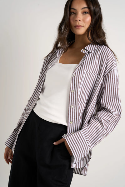 STORIES BE TOLD (LN) You got this shirt - Chocolate stripe ! 12
