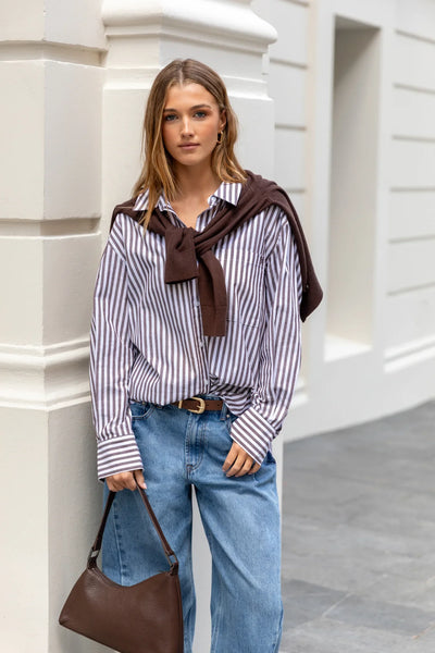 STORIES BE TOLD (LN) You got this shirt - Chocolate stripe ! 12