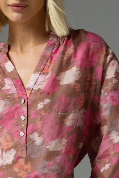 ZOE KRATZMANN - Ramie Stage top - Blush blur! 12-14