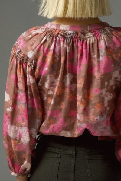 ZOE KRATZMANN - Ramie Stage top - Blush blur! 12-14
