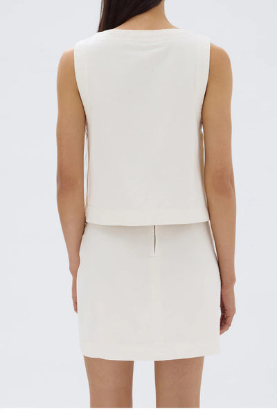 ASSEMBLY LABEL - Zoey twill top - Cream! 6