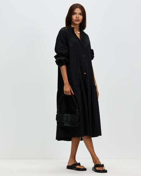 AERE - Organic cotton poplin shirt dress! 10-12