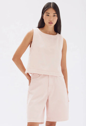 ASSEMBLY LABEL (LN) Relaxed denim shorts - Pomelo! 26/8