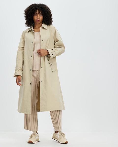ASSEMBLY LABEL (LN) Frances waxed cotton car coat! 8-12