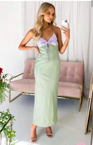 BEGGING BOUTIQUE (BN) ""Fern" green dress! 14