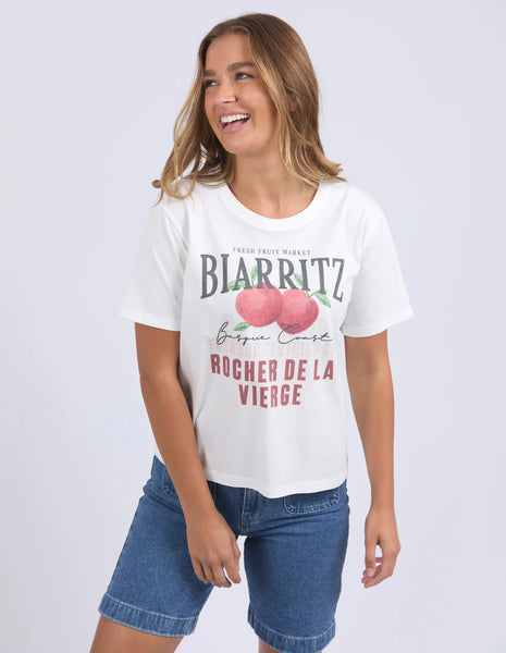FOXWOOD (LN) Biarittz farmers market tee! 12