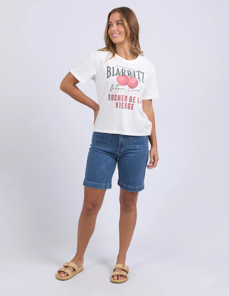 FOXWOOD (LN) Biarittz farmers market tee! 12