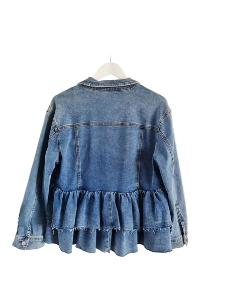 CURATE By Trelise "Ruff-le morning" denim jacket! 14