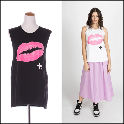FEDERATION - Ranger singlet - Lips print! 16