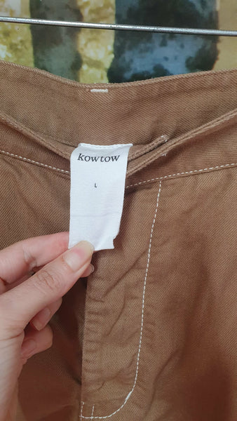 KOWTOW (LN) Organic cotton Journey shorts - Earth denim! 14