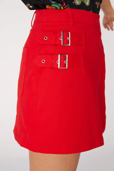 DANGERFIELD (LN) Punk Morpho drill skort! 14