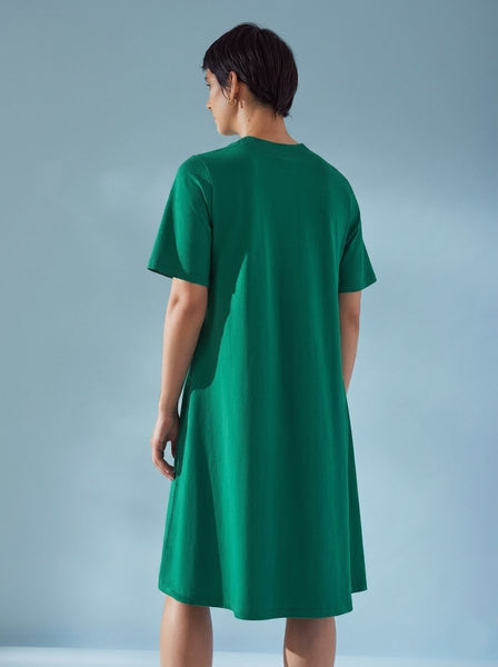 KOWTOW "Triangle" T-shirt dress - Evergreen! 10
