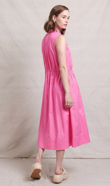 NERIS (LN) Papercraft shirt dress - Pink! 16