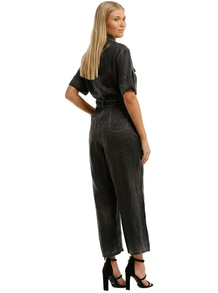 GORMAN "Sahara" ramie belted jumpsuit! 8
