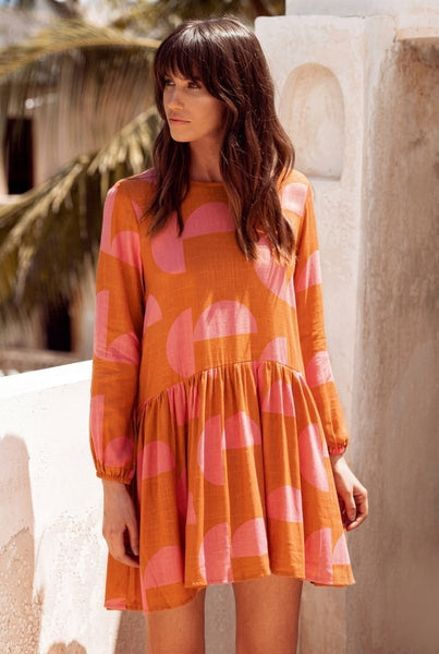MISTER ZIMI "Elsa" geo print dress! 12