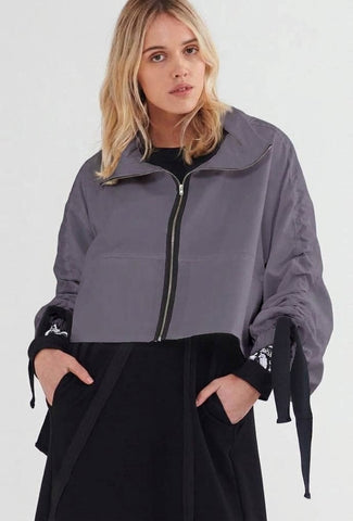 TAYLOR - Singularity gathered sleeve crop jacket! 14
