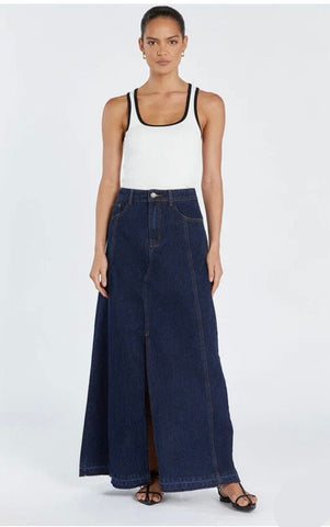 DISSH - Lennon denim maxi skirt! 10