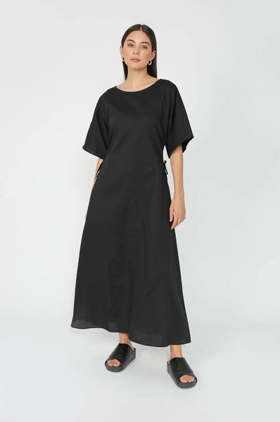 MOOCHI (BN) "Eclipse" organic cotton midi dress! 8-12