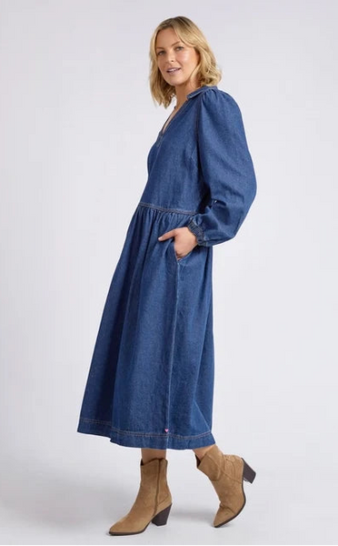 ELM - Josephine denim midi dress! 16
