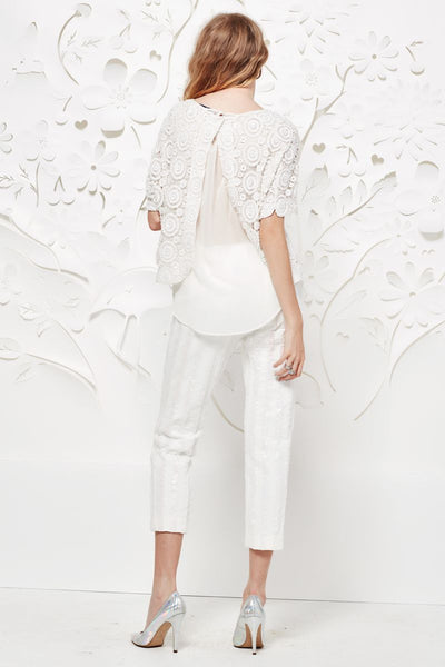TRELISE COOPER "Walk of art" metallic stripe pant! 8
