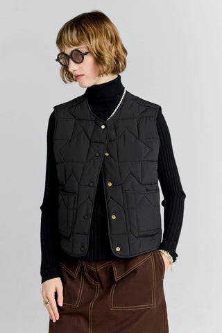 KAREN WALKER (LN) Quilted Drift vest! 14