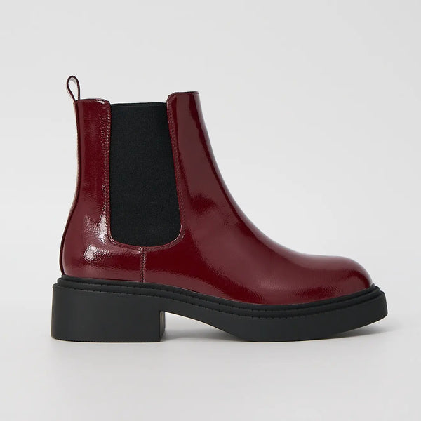 LIFE & SOLE (LN) "Finn" ankle boots - Cherry! 7-8