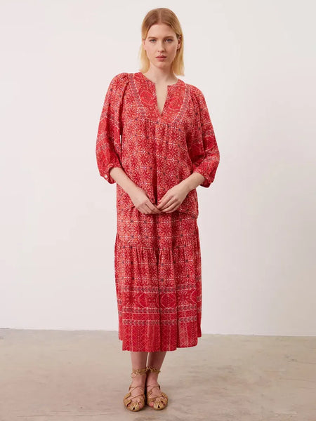 GERARD DAREL Paris - Silky viscose billow sleeve blouse! 12