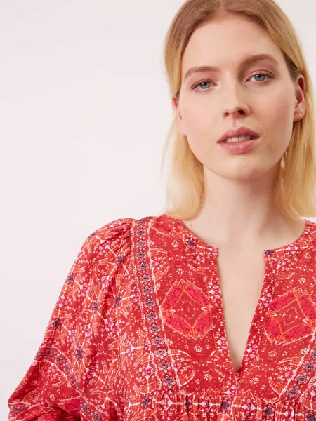 GERARD DAREL Paris - Silky viscose billow sleeve blouse! 12