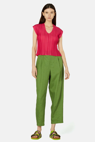 GORMAN - Micro pleat pink and orange top! 14