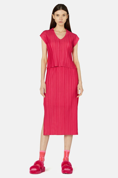 GORMAN - Micro pleat pink and orange top! 14