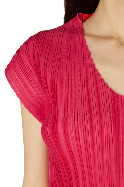 GORMAN - Micro pleat pink and orange top! 14