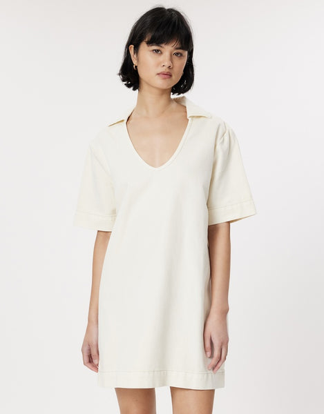 ASSEMBLY LABEL - Genevieve denim mini dress - Ecru! 12