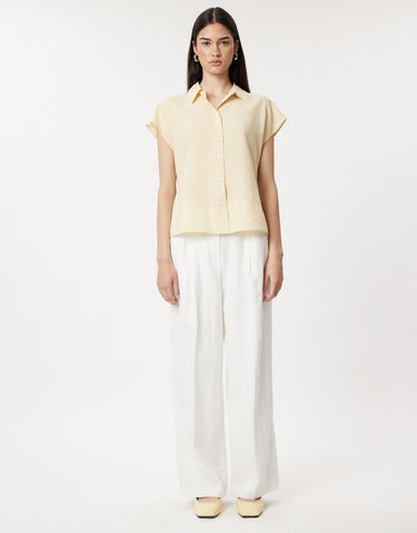 ASSEMBLY LABEL - Heather s/s silk shirt - Pannacotta! 14