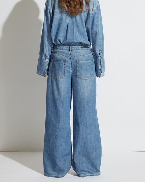 DECJUBA (LN) Jenna Palazzo wide leg jean! 14