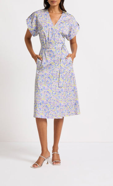 MARCS (LN) Ditsy floral wrap dress + pockets! 14