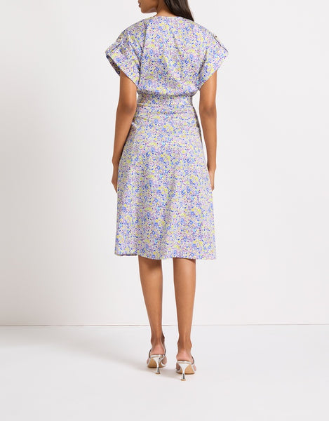 MARCS (LN) Ditsy floral wrap dress + pockets! 14