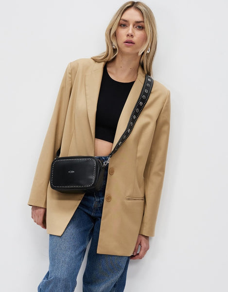 SOL SANA - Studded leather camera bag!