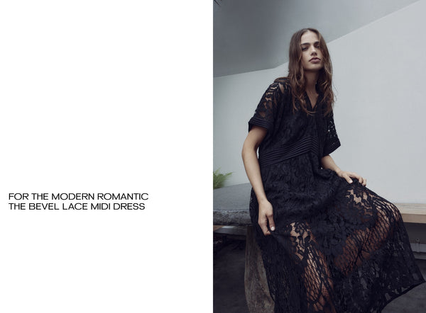 MOOCHI "Bevel lace" midi dress! 14