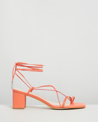 SOL SANA - Sonia wrap heels - Peach! 42