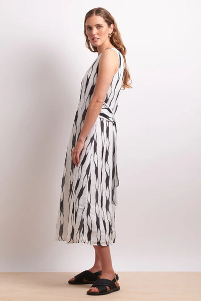 NERIS (LN) Soft focus ramie maxi dress! 14