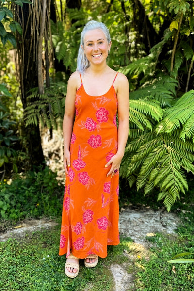 RUBY "Reya" silk bias cut slip dress! 16