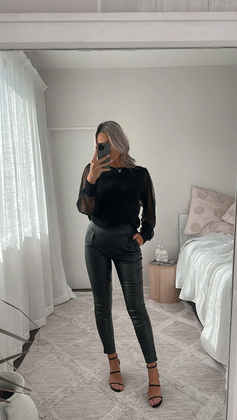 JORGE (LN) Coated Alexa pant! 10