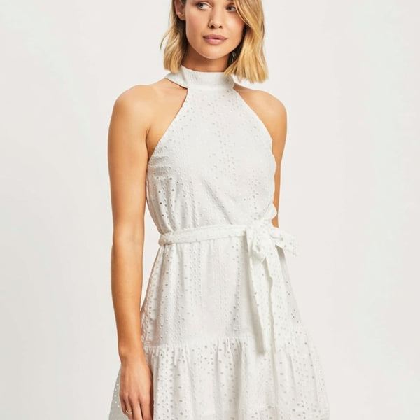 THE FATED (BN) "Odalys" broderie mini dress! 16