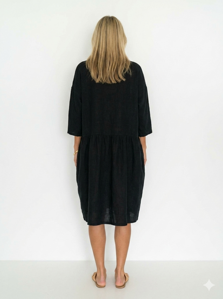 HUMIDITY - Linen Luca dress/duster coat! 10-14